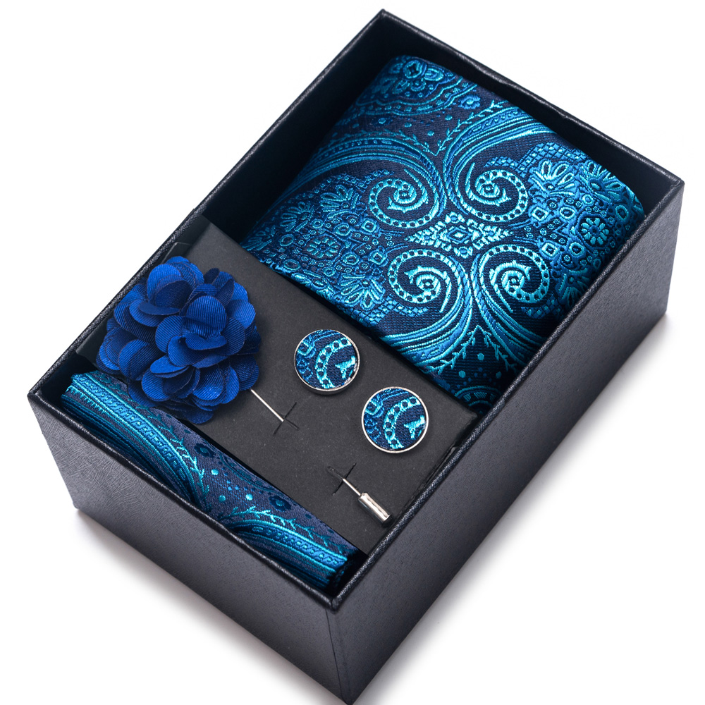 ชุดเครื่องประดับสำหรับชุดสูทผู - Neck Tie Set Box บทวิจารณ์และราคา