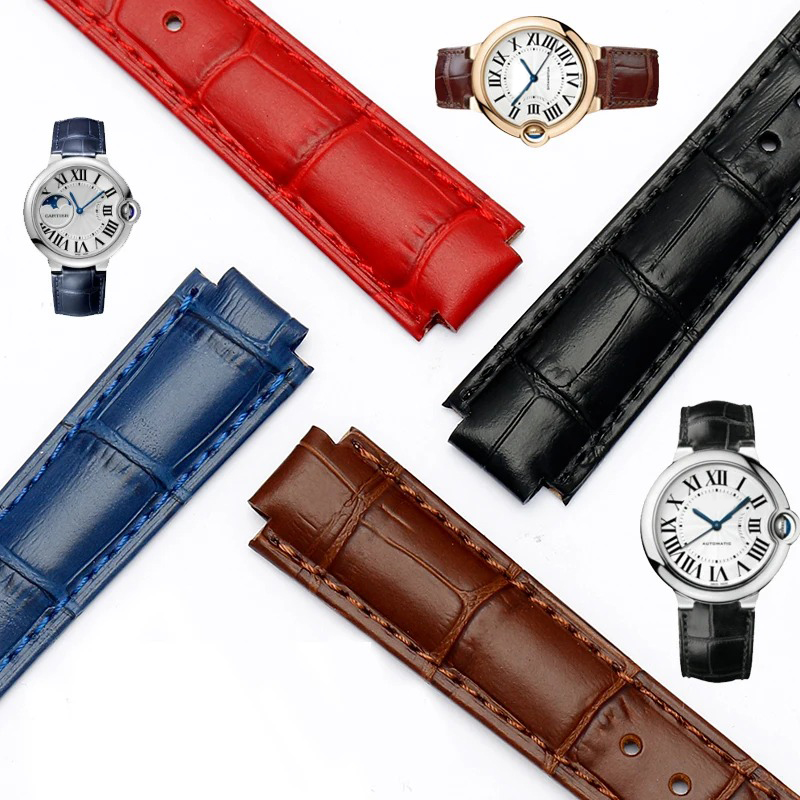 สายนาฬิกาหนัง ขนาด 14-8 มม. 16 - Men'S Accessories Cartier บทวิจารณ์และราคา