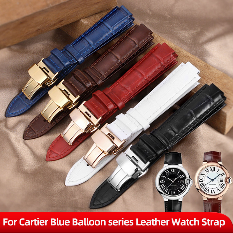 สายนาฬิกาหนัง ขนาด 14-8 มม. 16 - Men'S Accessories Cartier บทวิจารณ์และราคา
