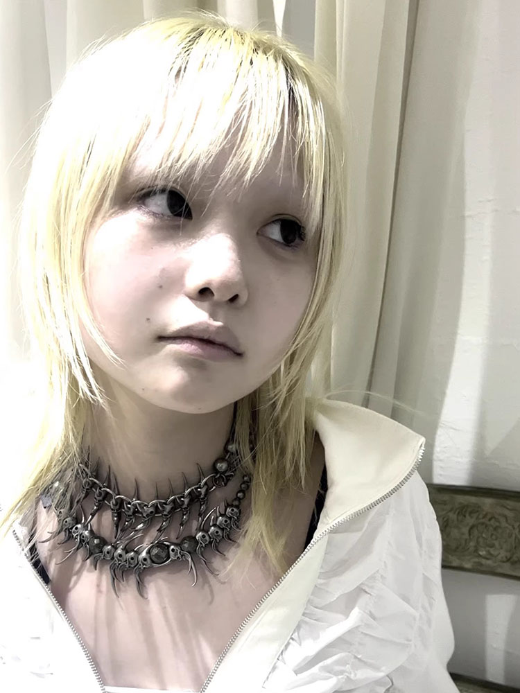 สร้อยคอพังก์ใหม่ปี 2025 สีเงิน - Men Accessories Neck Chain บทวิจารณ์และราคา