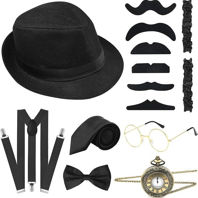 ชุดอุปกรณ์แต่งกายสไตล์แกตส์บี้ - Men'S Accessories In The 1920S บทวิจารณ์และราคา